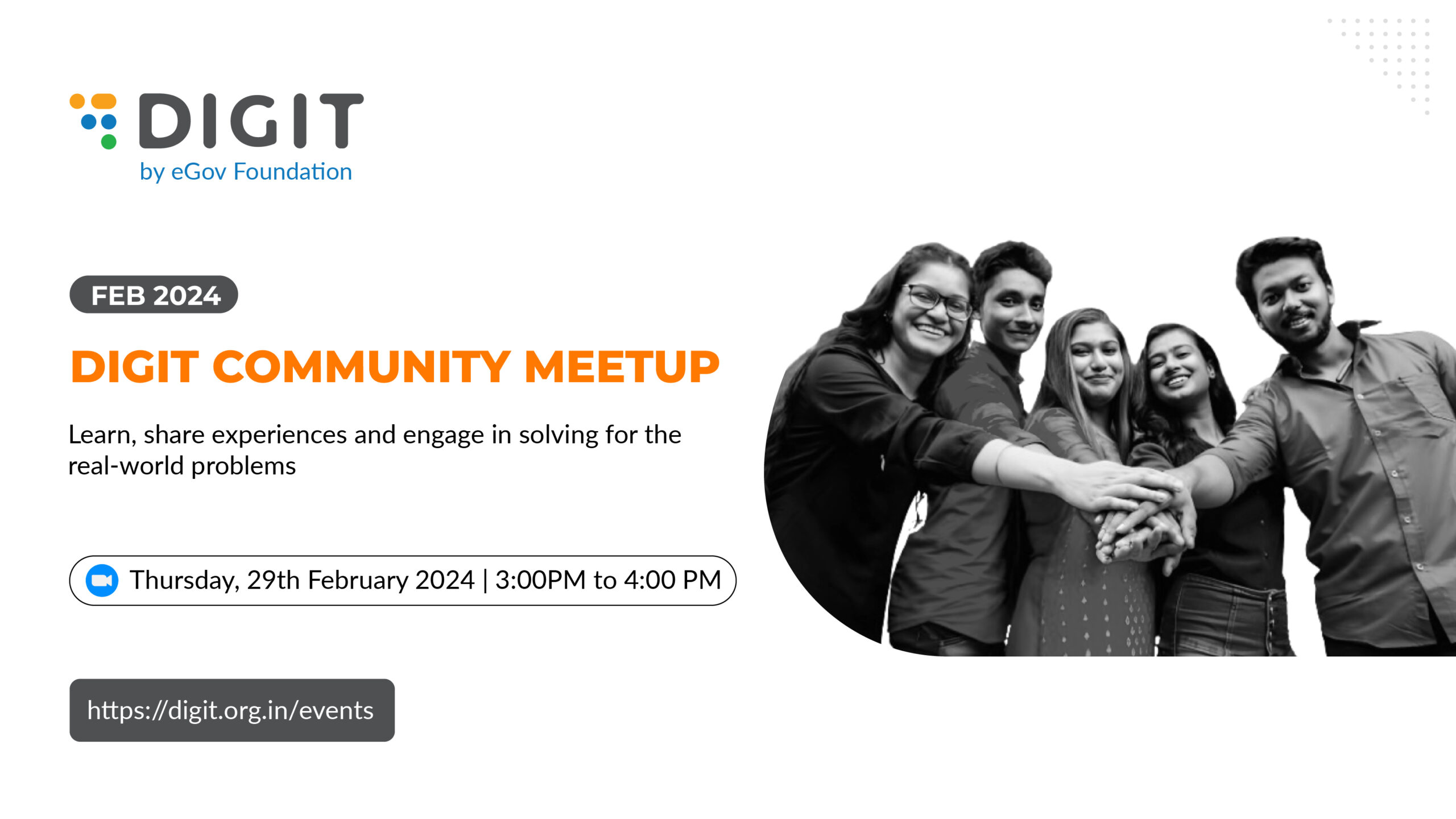 Calling all innovators to the DIGIT Community Meetup
